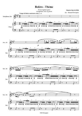 ZS041-拉威尔：波罗莱舞曲(带钢伴谱) Ravel maurice Bolero