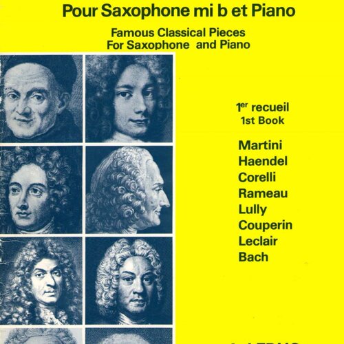 8.穆勒古典萨克斯乐曲集Marcel Mule Pieces Classiques Celebres
