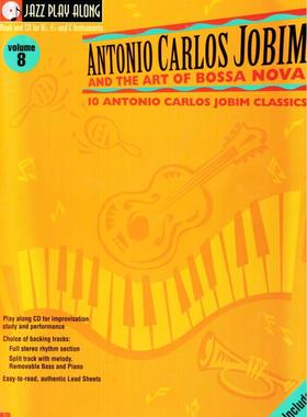 爵士大师曲谱伴奏Vol. 008-Carlos Jobim安东尼奥·卡洛斯sax10首