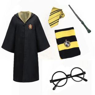 哈利波特同款cosplay服学生表演服霍格沃兹学院巫师袍万圣节斗篷