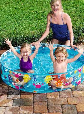 Bestway55028海洋球池/硬胶儿童戏水池家庭游泳池养鱼池