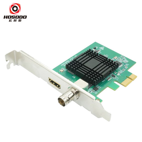 宏视道HSD-P500SDI 1080P高清PCIE视频采集卡 HDMI SDI 医疗 会议视频 录制图像 游戏直播采集卡