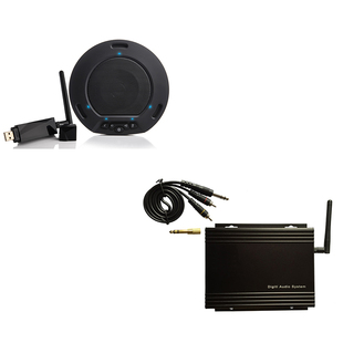 YL-D80W视频会议全向麦克风 无线 USB接口免驱动 可外接有源音响