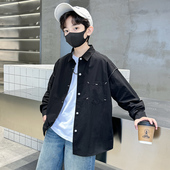 2026新款 衬衫 中大儿童春秋款 男孩春季 洋气衬衣潮 童装 长袖 男童春装