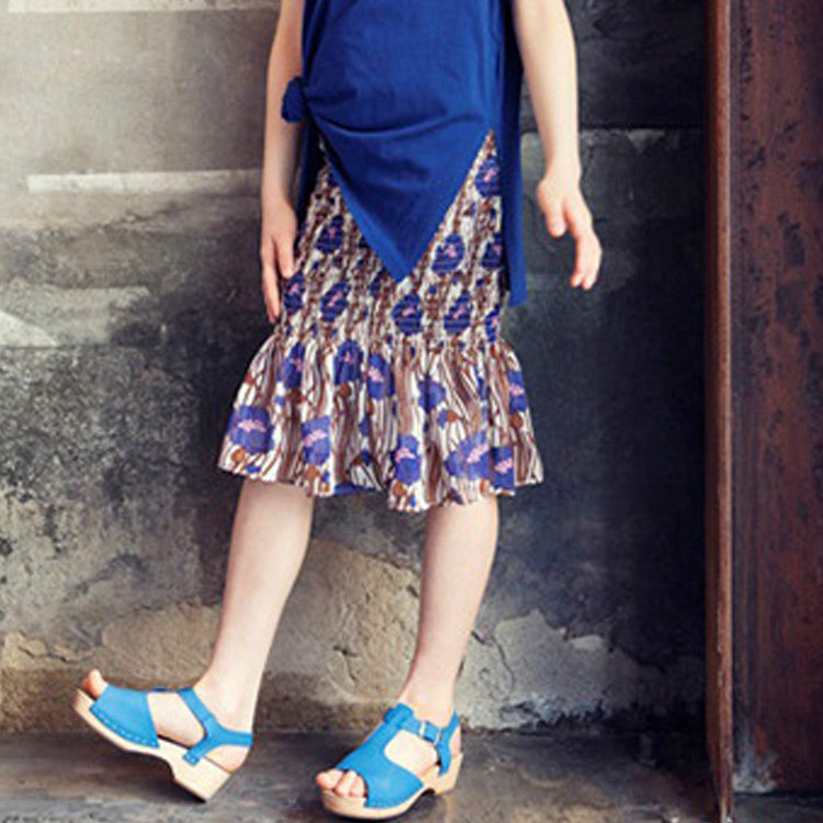 Jupe fillette en mousseline de soie - Ref 2053239 Image 1