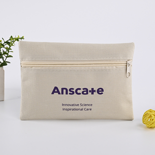 帆布袋定做棉麻布袋定制印logo手提购物袋环保束口广告袋拉链包