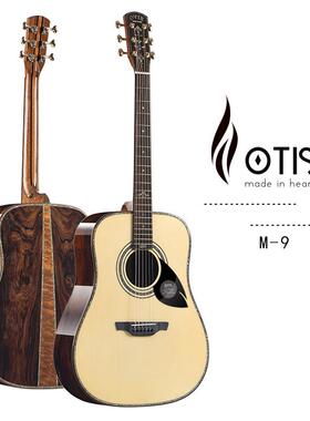 OTIS-41寸吉他 云杉可可菠萝D桶高端民谣吉他 M9型号大师演出