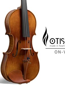 OTIS小提琴 奥司小提琴 ONV09 云杉枫木实木 枣木指板高级手工琴