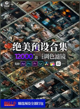 LR预设PS滤镜手机Lightroom达芬奇视频Lut调色FCPX剪映Camera Raw