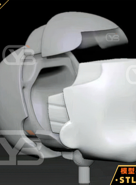 GSC粘土人手办头部3d打印建模ob11头壳脑壳图纸STL、obj有脸头顶