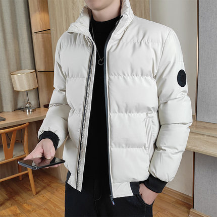 智快鱼男装羽绒服男士秋冬季加厚保暖棉服新款中青年外套羽绒棉袄