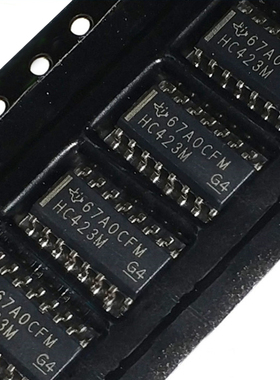 CD74HC423M96 丝印HC423M 窄体贴片SOIC-16 全新原装TI可直拍
