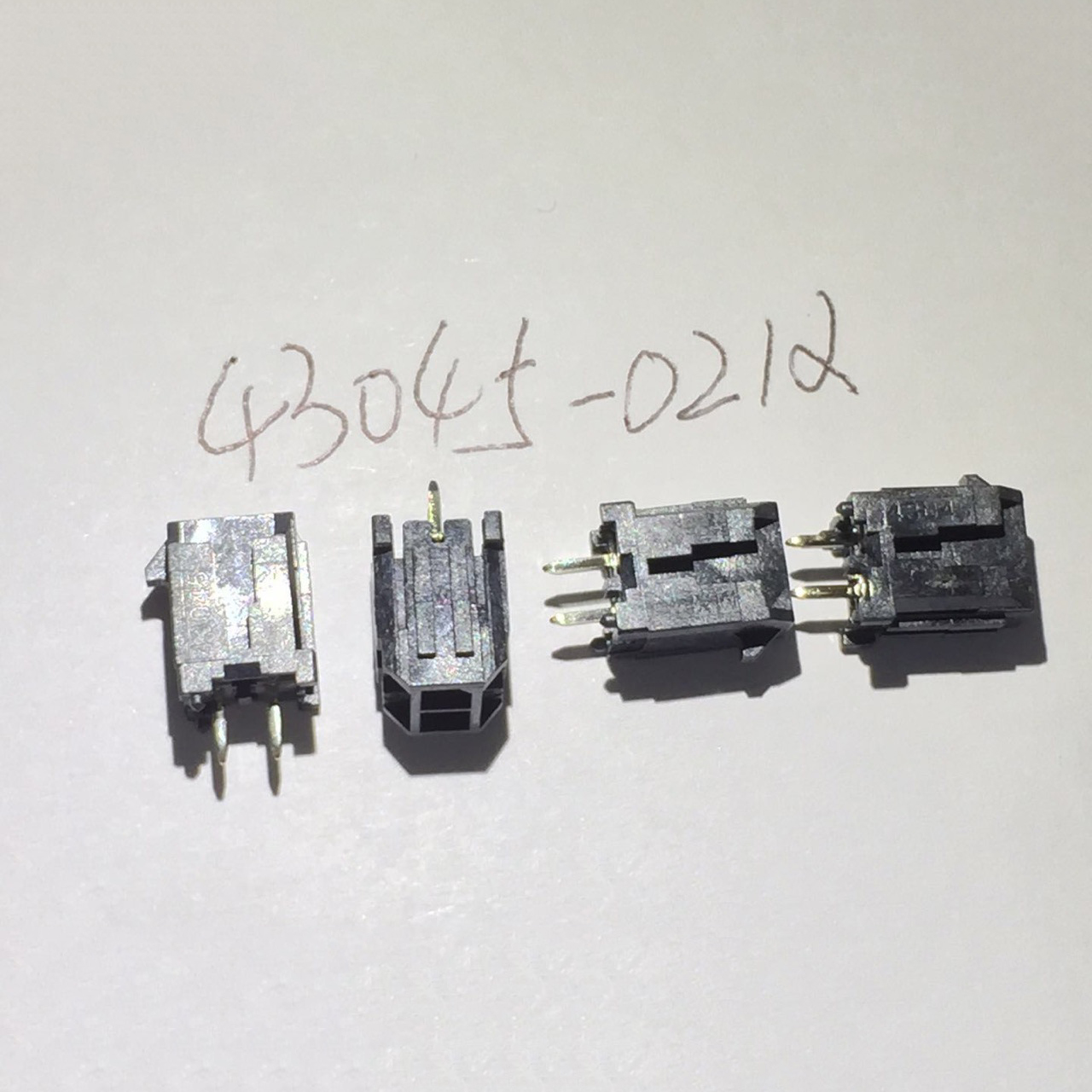 MOLEX连接器 0430450212 430450212 43045-0212  2P 3.0mm间距