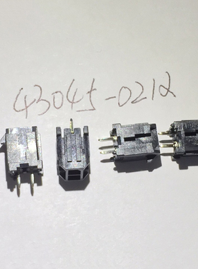 MOLEX连接器 0430450212 430450212 43045-0212  2P 3.0mm间距