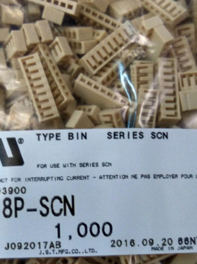 8P-SCN JST 原装 线对板连接器 原厂接插件 现货供应