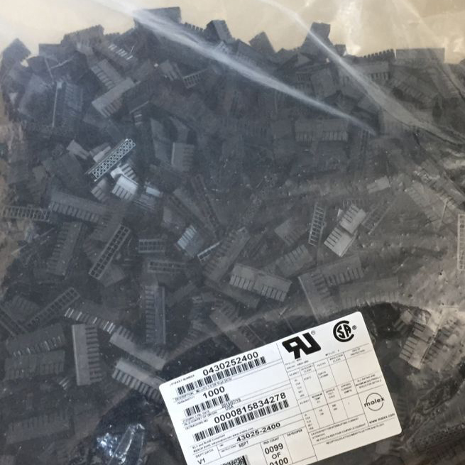 molex连接器 43025-2400 430252400 胶壳24P 原装现货 一个起拍
