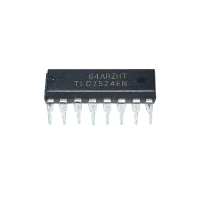 TLC7524IN TLC7524EN TLC7524CN 直插DIP16 全新进口