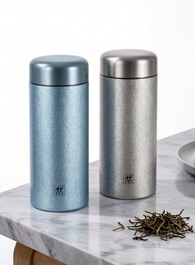 德国双立人Thermo系列纯钛Ti保温保鲜茶滤杯高档泡茶杯母婴级材质