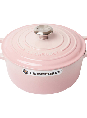 法国酷彩/Le Creuse20cmt圆形铸铁珐琅汤锅炖锅炒锅保税仓现货