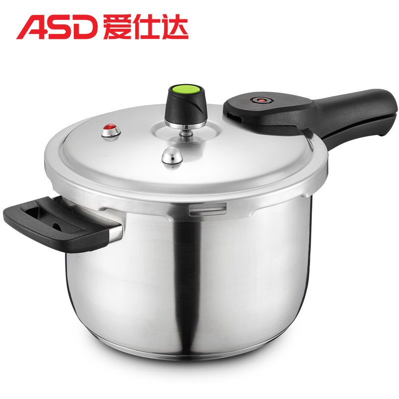 爱仕达24cm压力锅 304不锈钢高压锅 电磁炉燃气通用WG1824DN