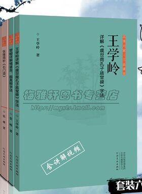 【视频】中国书法理论全书技法解析临摹技巧管峻详解诸遂良颜真卿字法张建会石门颂礼器碑张迁碑赏析书法理论知识教程教材学习书籍