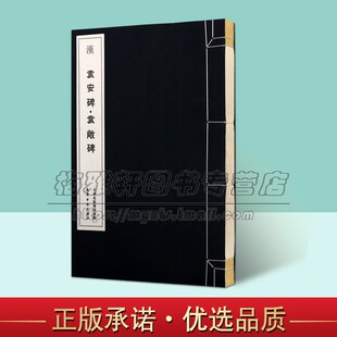 中国传统文化 社 天津古籍出版 经典 袁安碑 袁敞碑 著作 书法艺术 汉代隶书 全新正版 汉 篆书结构 畅销 爱好者初学者入门参考教材