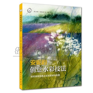 质感与肌理 西方经典 美术技法译丛 安妮 上海人民美术出版 如何表现风景水彩 安妮布洛克利著艺术临摹赏析著作 社 创意水彩技法