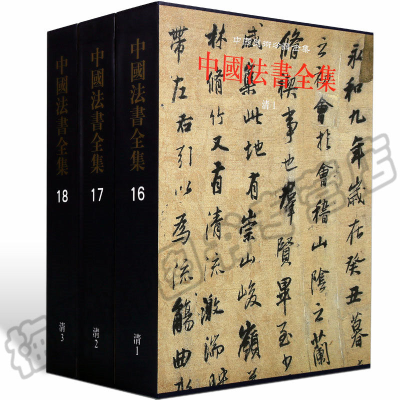 正版 中国书法全集 清代书法全集 古代书法墨迹清朝历代碑帖王铎王时敏隶楷草行金文篆书字帖临摹书法集艺术书籍
