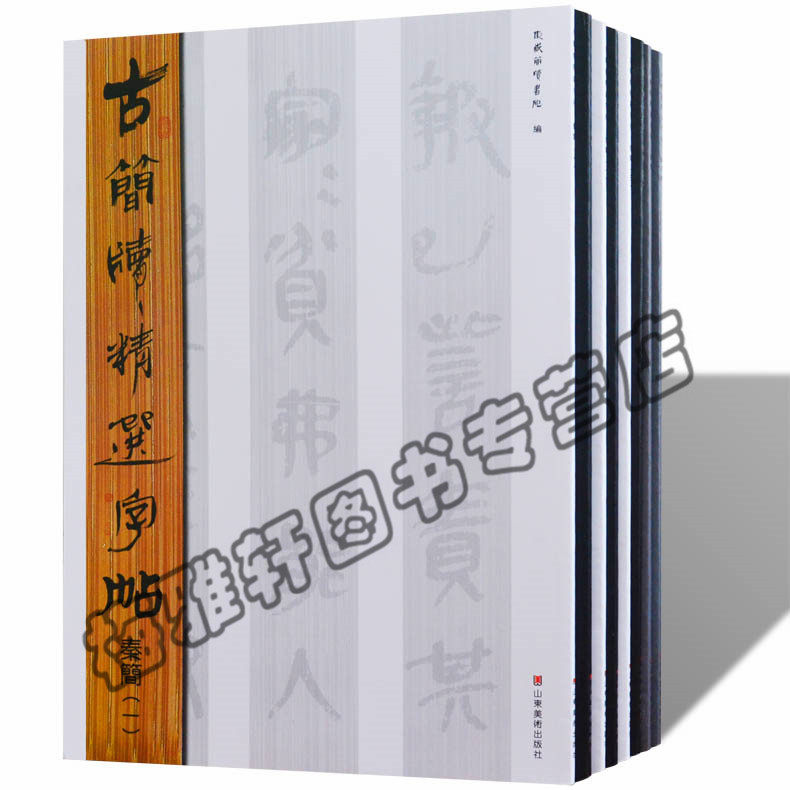 字帖秦楚魏晋朝简精选全套 古简牍精选字帖中国书法历代书法艺术书籍