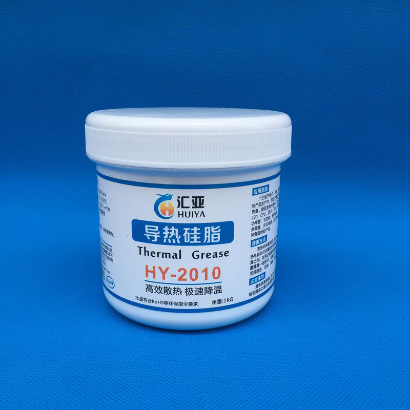 1KG白色1.2导热硅脂散热膏散热硅脂CPU电源开关LED大功率家电电器