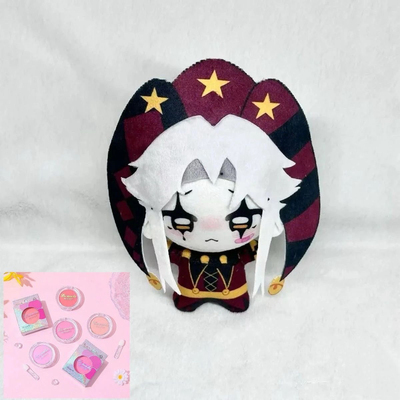 (限量)爆款怪胎马戏团pierrot10cm棉花娃娃harlequin同款同款礼品