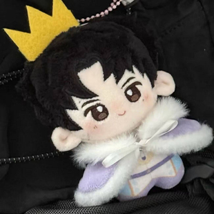 盲盒总动员双高胎属性10cm印花体棉花娃娃玩偶