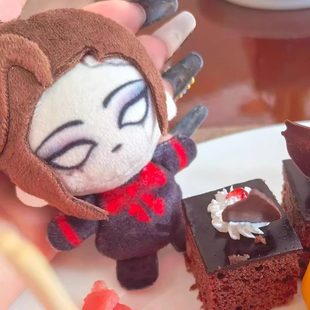 同人周边歌剧演员前锋威廉击球手10cm努努印花体棉花娃娃玩偶挂件