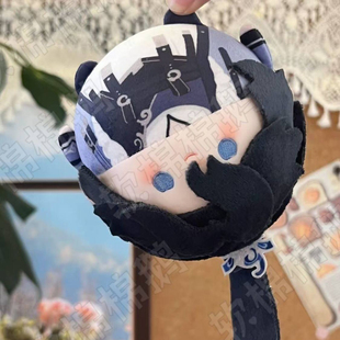 原创游戏王者荣耀周边同人孙权属性10cm蛋蛋棉花娃娃毛绒玩偶礼物