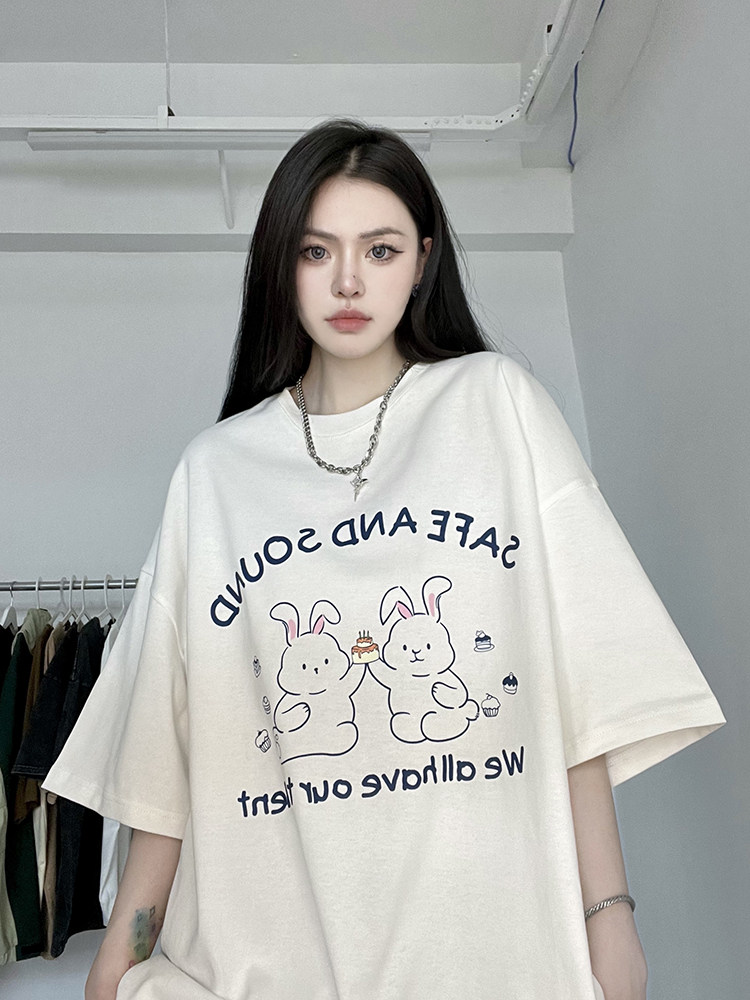 XZ607-1-DT517-P38控价49印花款短袖T恤,女装T恤,星座607-1