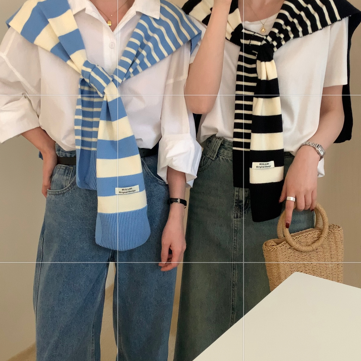 春秋韩版女士百搭围巾