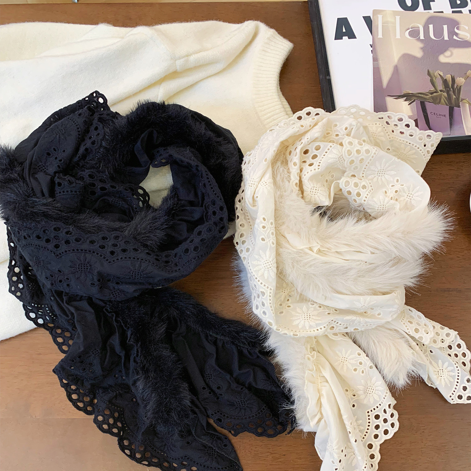 复古千禧辣妹风毛绒围巾女秋冬季韩版小众氛围感保暖百搭护颈围脖,服饰配件/皮带/帽子/围巾,围巾/丝巾/披肩,淘宝优惠券,粉丝福利购,淘宝优惠卷