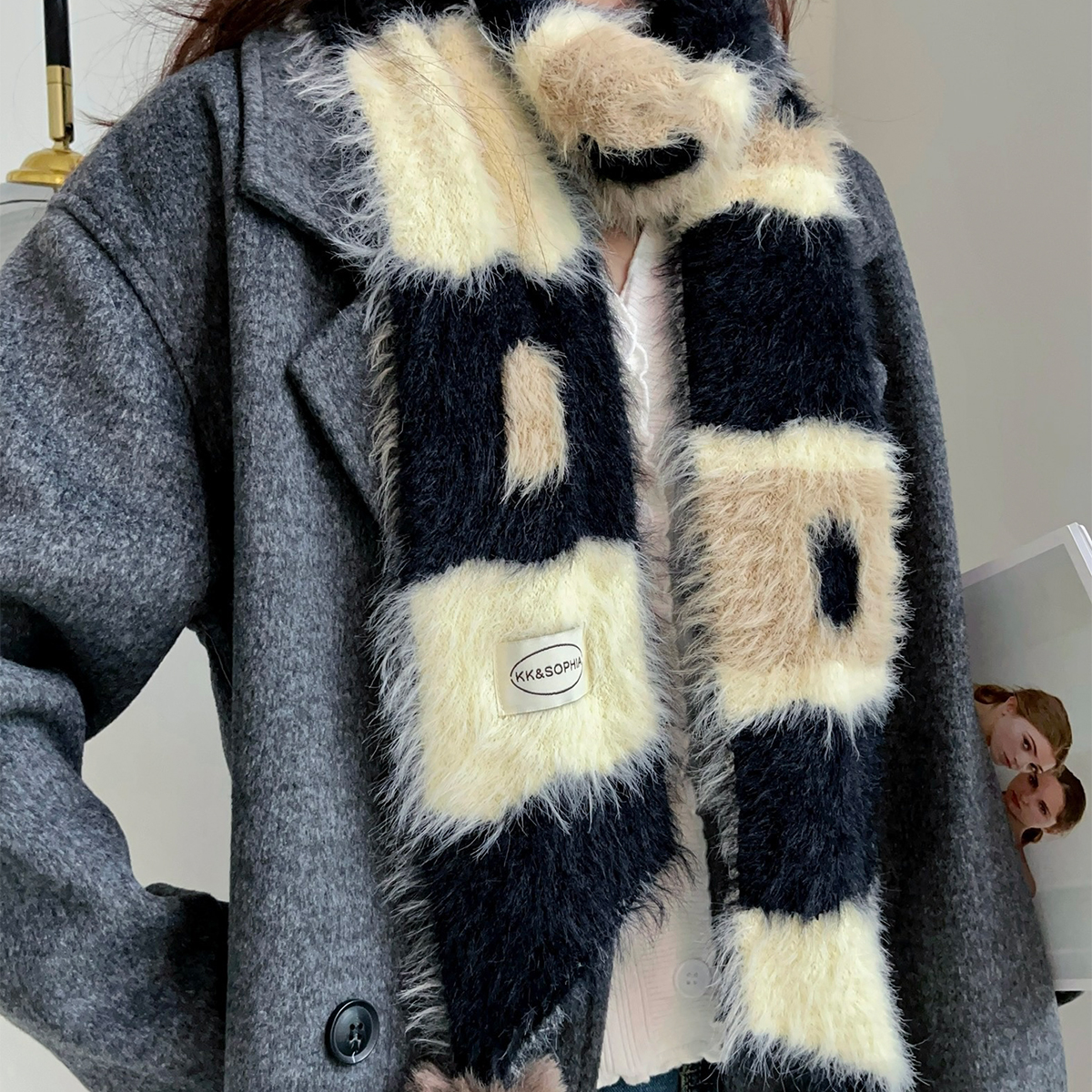 长条围巾韩版女士秋冬