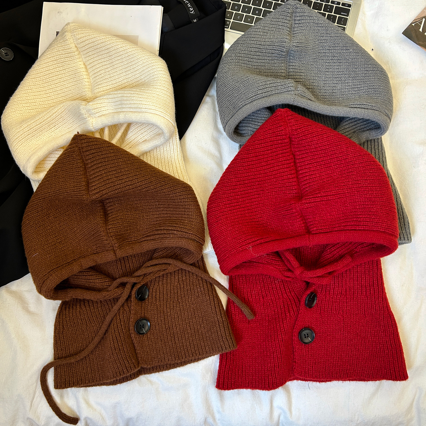 秋冬季保暖巴拉克法帽子帽子围巾