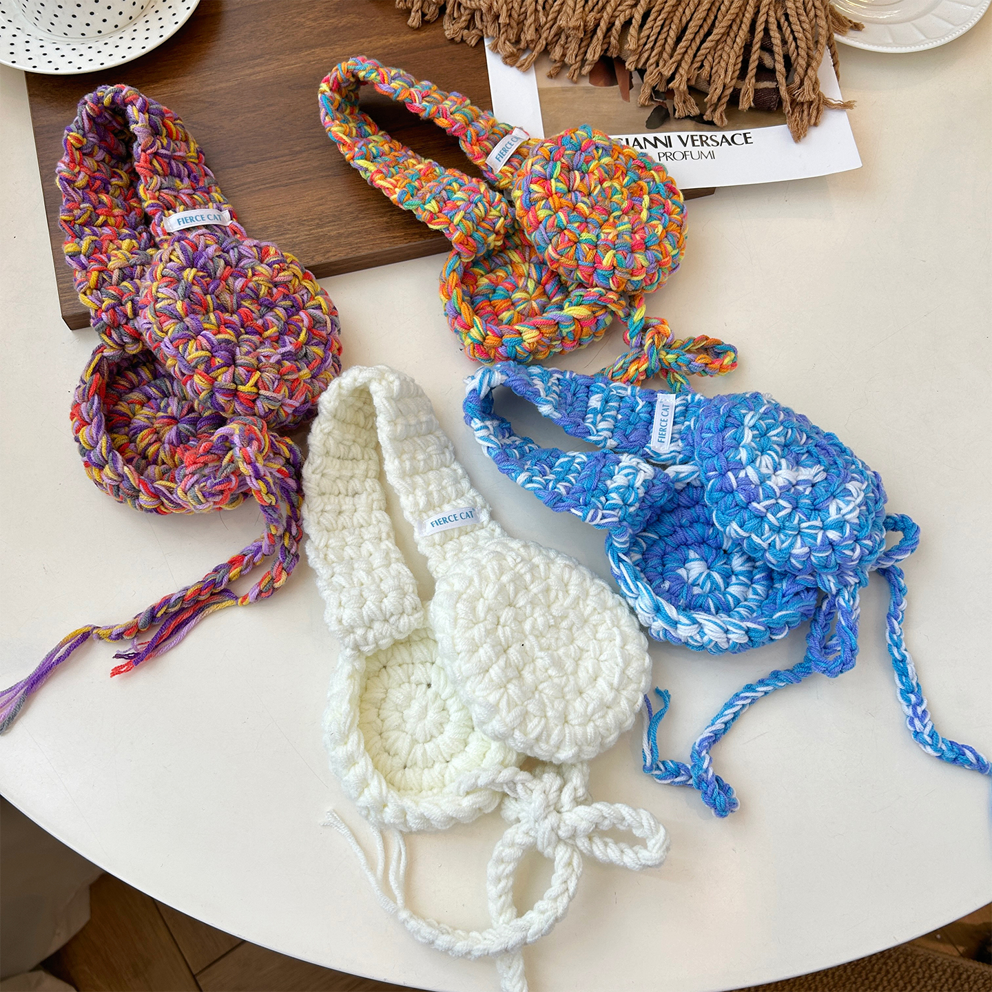 2025针织毛线保暖耳罩女秋冬季护耳保暖防寒防冻耳罩耳暖耳捂子