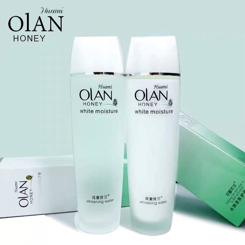 OLAN花蜜优兰水润活肌护肤系列柔润净爽柔肤水120ml乳液补水0