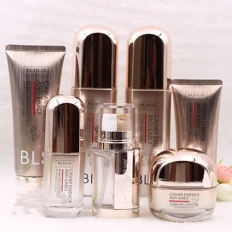 蓓莉丝鱼子酱精华奢润抗初老套装洁面水乳霜BB霜护肤品套盒孕妇女