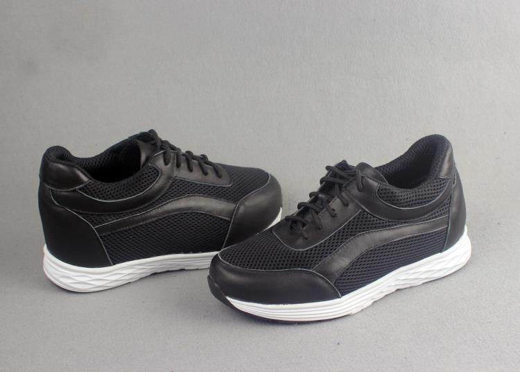 订做 高低脚鞋 长短腿矫正鞋 单脚隐形增高 残疾人补高鞋定制