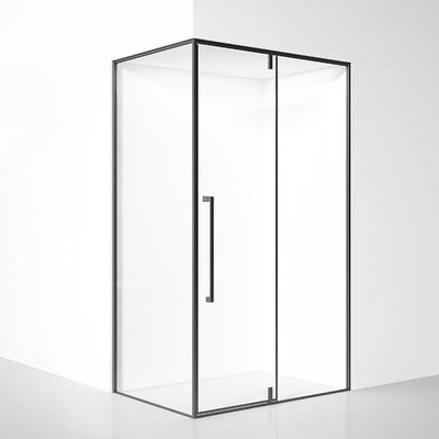 洗澡方形淋浴房霖感L型外开门