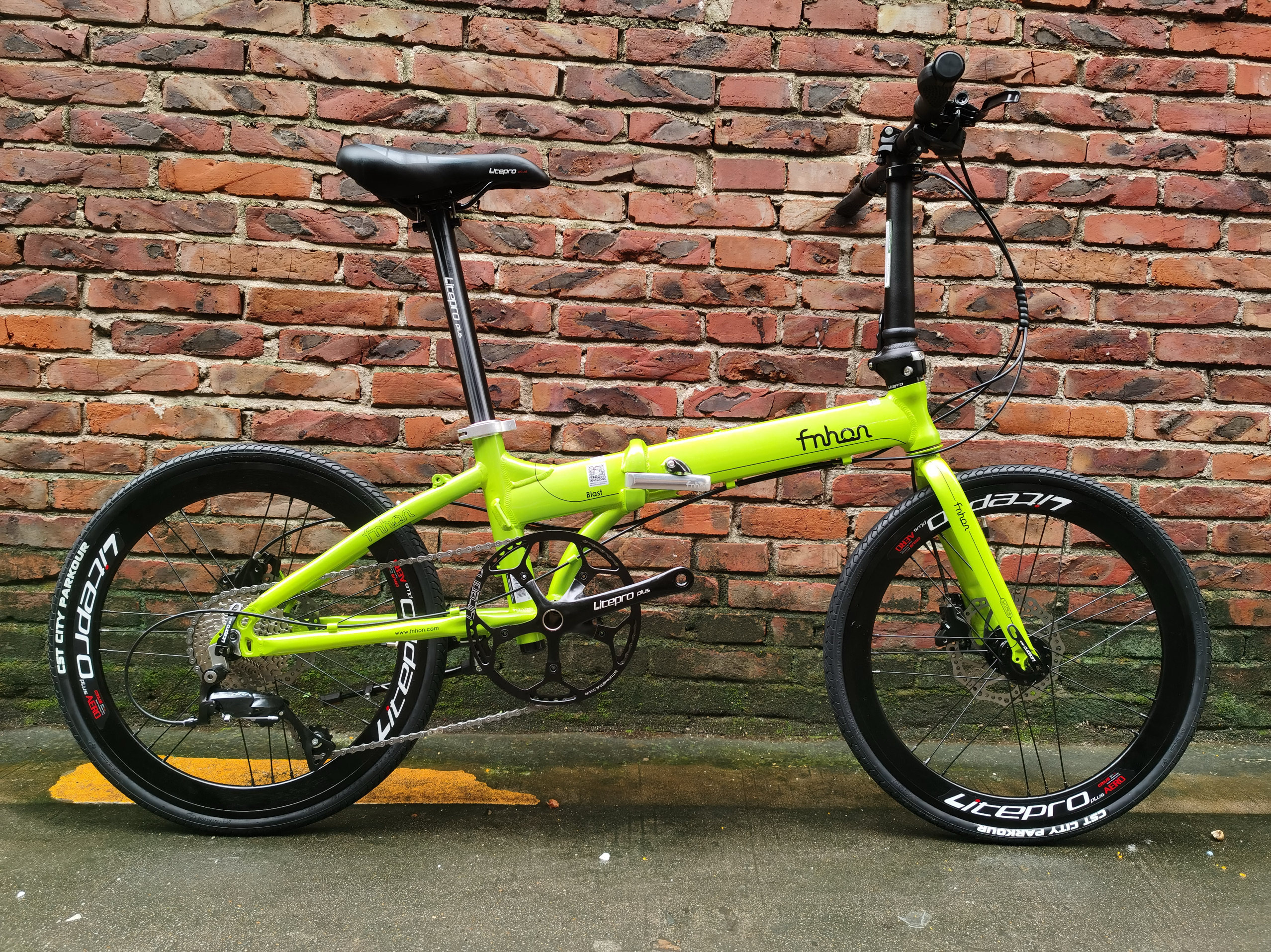 风行KAD2018碟刹20寸22寸铝合金Fnhon轻量化折叠车超轻