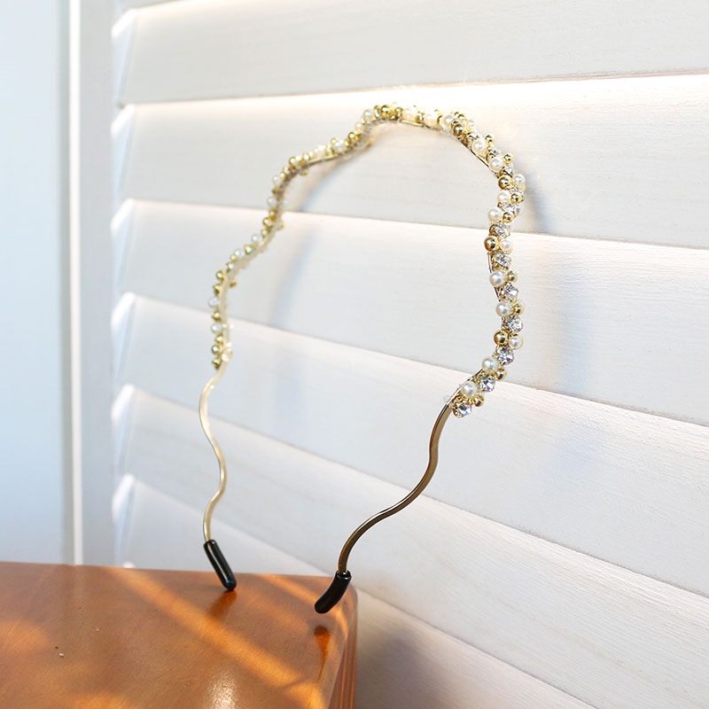 巴洛克重工珍珠发箍女细款