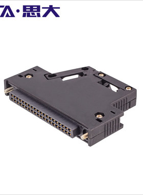 三菱Q系列连接器A6CON4 FCN-360C040-J2 1473381-1侧出线口 40芯