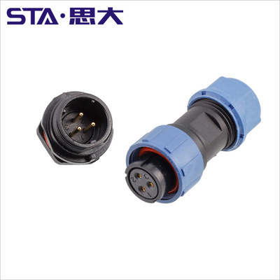 SP1710 SP1711 SP1712SP1713-P-S防水插头2 3 4 5 6 9芯塑胶插座