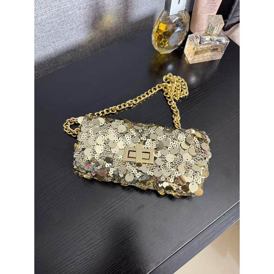 四件包邮 出口欧美 精美金色亮片bling单肩链条包包手拿包,箱包皮具/热销女包/男包,手拿包,淘宝优惠券,粉丝福利购,淘宝优惠卷