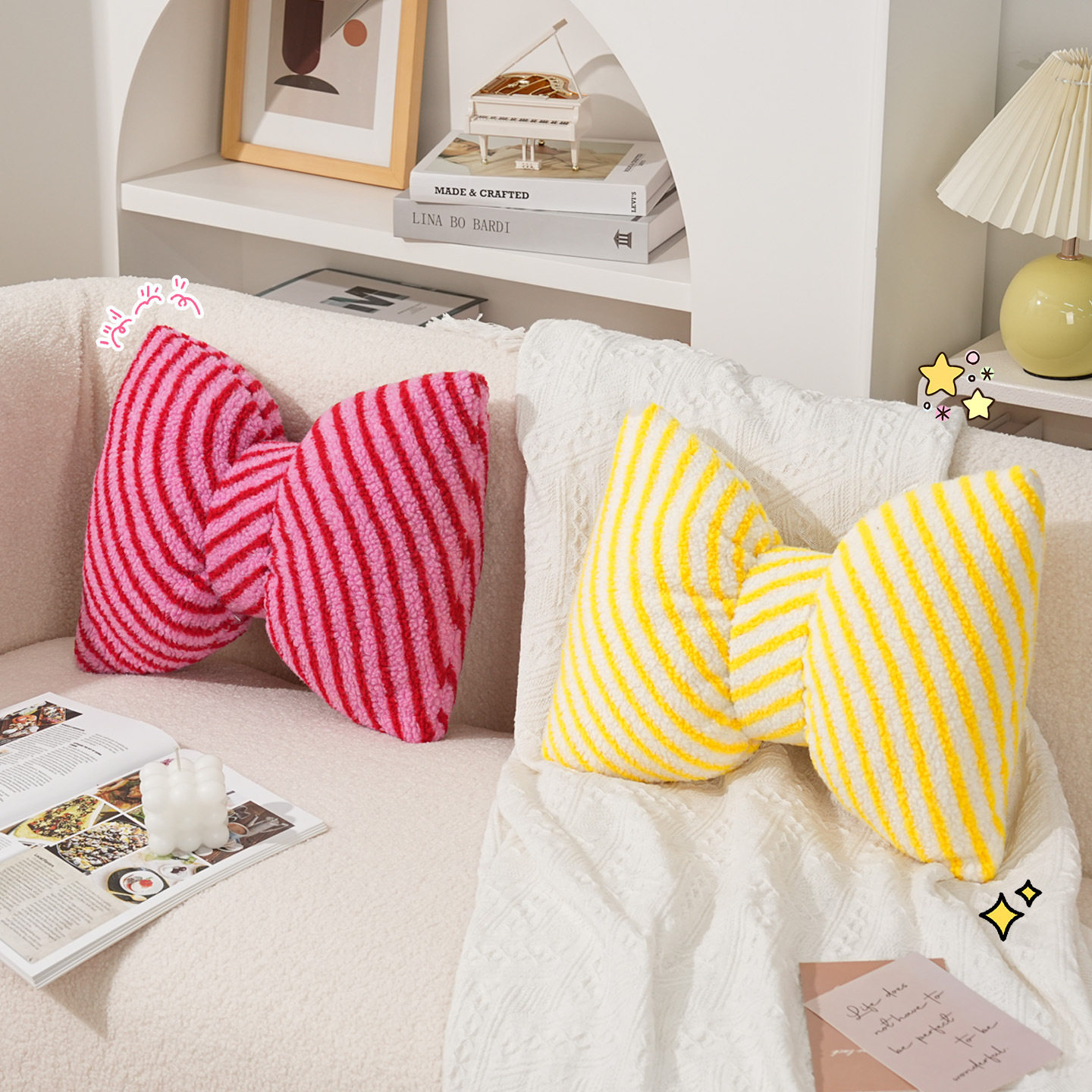 新款蝴蝶结沙发抱枕简约午睡枕靠垫腰枕卧室可爱抱枕飘窗装饰靠枕,居家布艺,抱枕被,淘宝优惠券,粉丝福利购,淘宝优惠卷